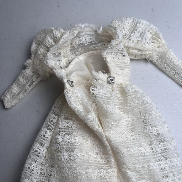 Barbie Beautiful Bride Wedding Dress Superstar Vintage 1977 Mattel #9907 NO Doll - Picture 16 of 16